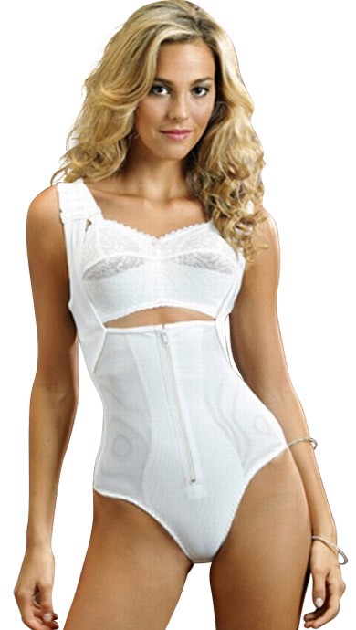 Ardyss Zip Front Braless Panty Body Briefer Style 26